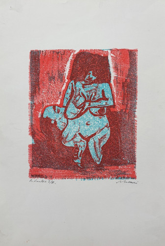 Mino maccari litografia - maccari,