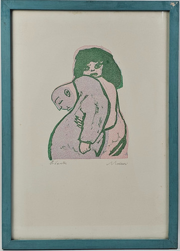 Quadro mino maccari litografia - quadro,