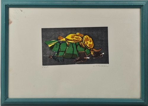 Mino maccari linoleografia - mino, a