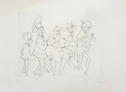 Mino maccari stampa originale - mino,