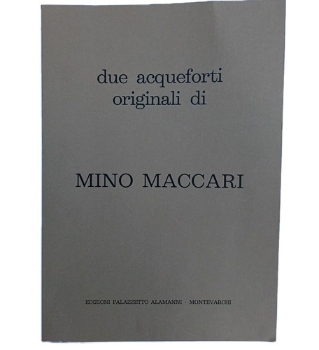 Mino maccari cartellina con - maccari,